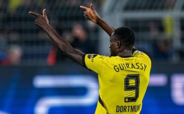 Guirassy bangga dengan Dortmund meskipun gagal lolos ke semifinal