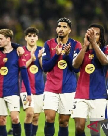 Kalah 1-3 dari Dortmund, Barcelona kekal ke semifinal 