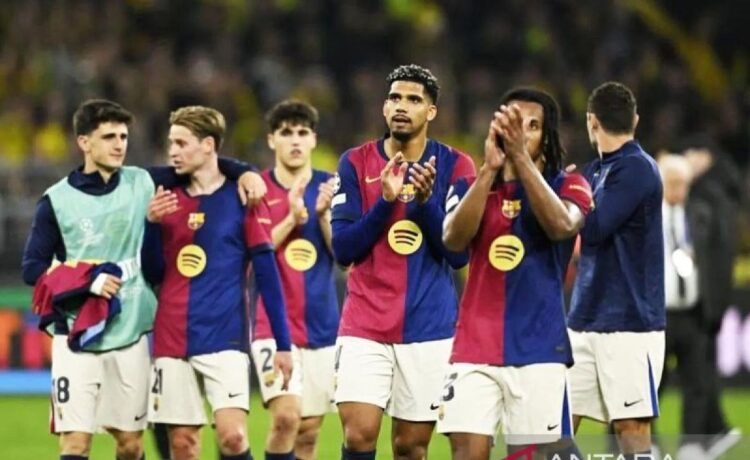Kalah 1-3 dari Dortmund, Barcelona kekal ke semifinal